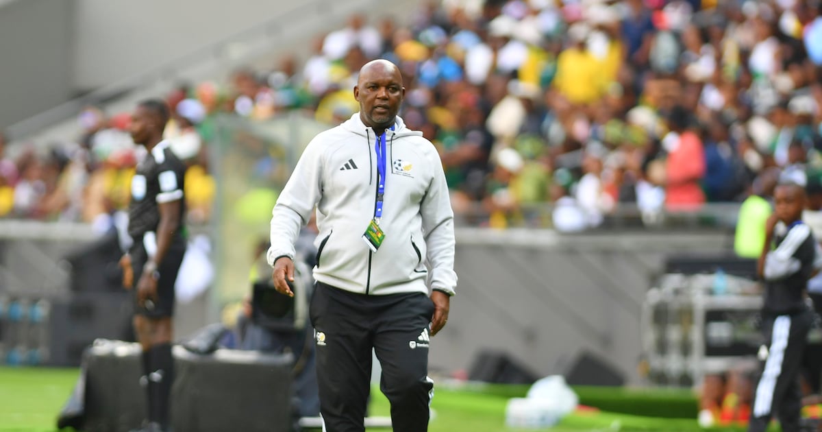 Photo: TimesLIVE Bafana Bafana coach Pitso Mosimane is to make changes for the friendly against Egypt on Sunday. Picture: Phakamisa Lensman