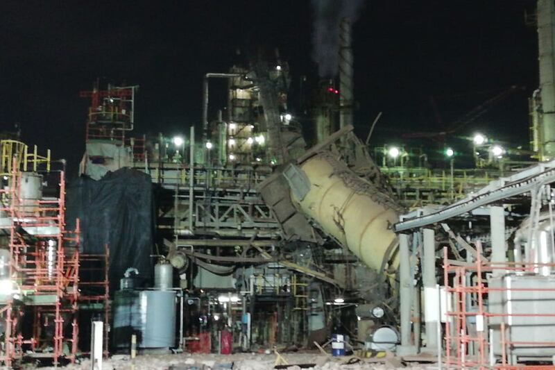 Two people were killed and seven injured after an explosion at an oil refinery in Milnerton, Cape Town, in the early hours of Thursday.